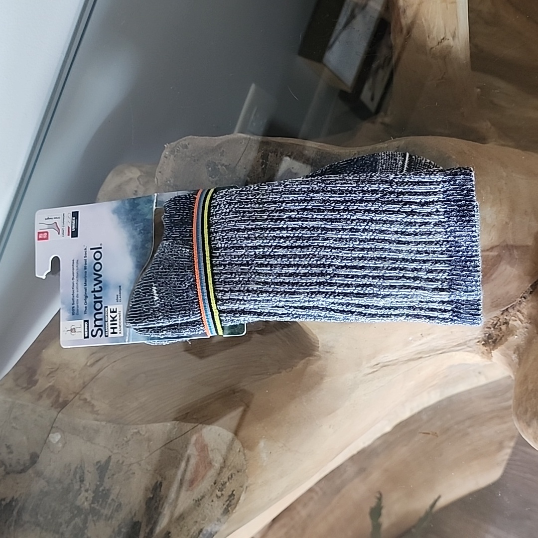 Smartwool Merino Crew Light Cushion Classic Hike Sock Xl Grey